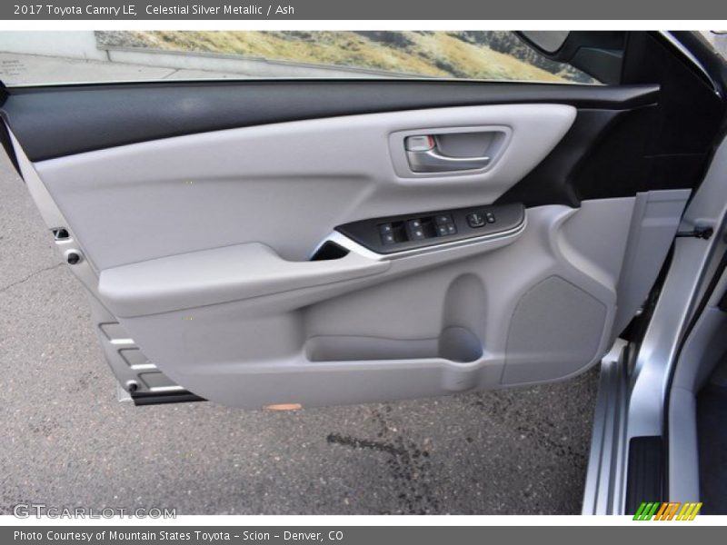 Celestial Silver Metallic / Ash 2017 Toyota Camry LE