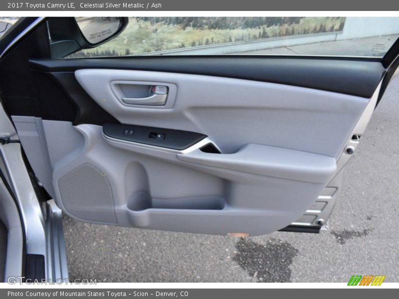 Celestial Silver Metallic / Ash 2017 Toyota Camry LE