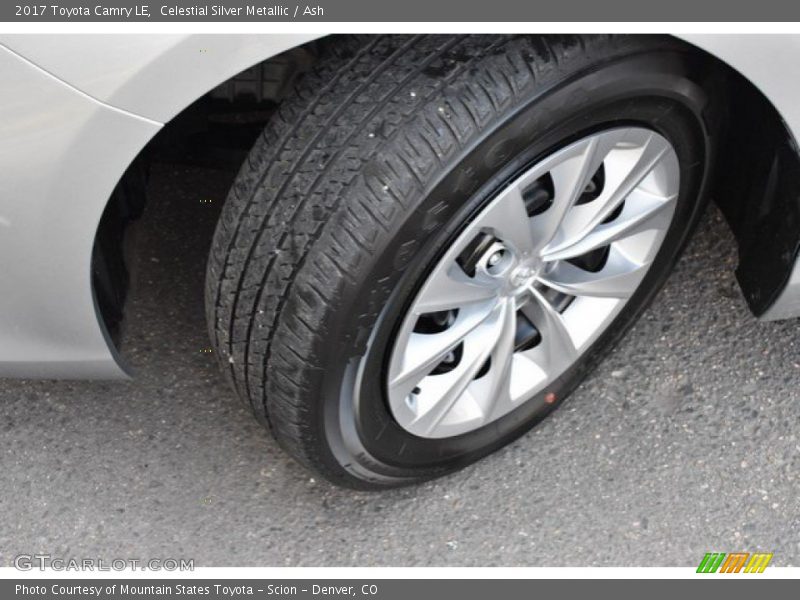 Celestial Silver Metallic / Ash 2017 Toyota Camry LE