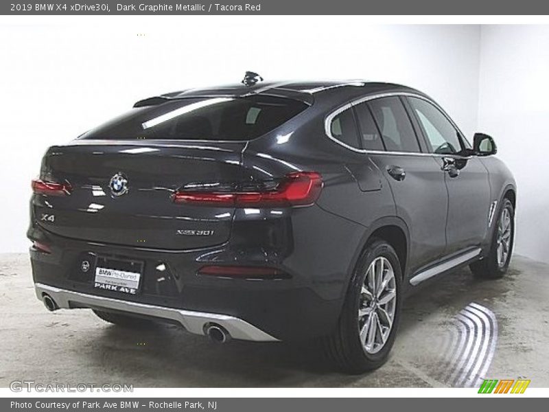 Dark Graphite Metallic / Tacora Red 2019 BMW X4 xDrive30i