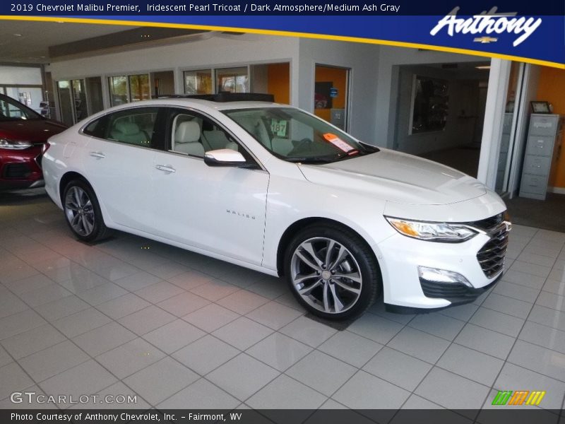 Iridescent Pearl Tricoat / Dark Atmosphere/Medium Ash Gray 2019 Chevrolet Malibu Premier
