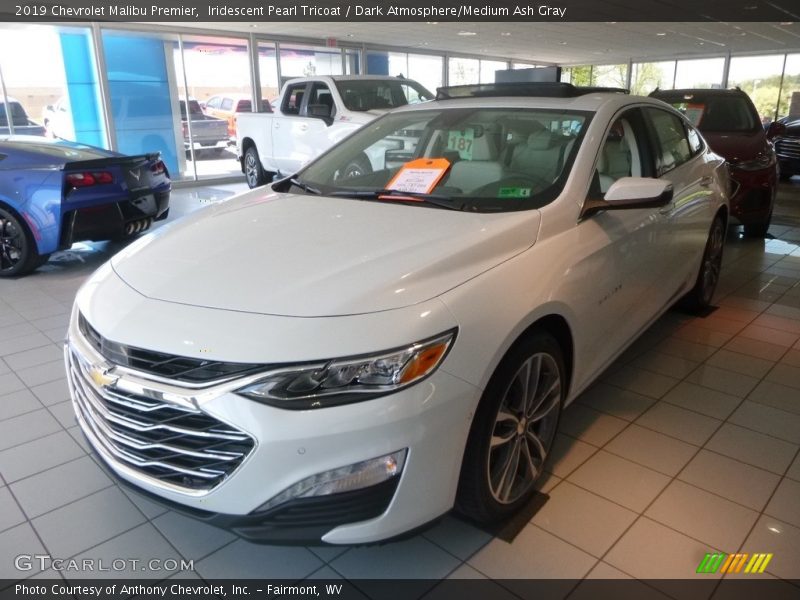 Iridescent Pearl Tricoat / Dark Atmosphere/Medium Ash Gray 2019 Chevrolet Malibu Premier