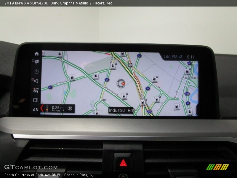Navigation of 2019 X4 xDrive30i