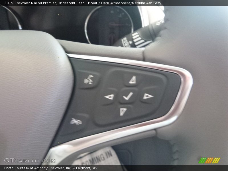 Iridescent Pearl Tricoat / Dark Atmosphere/Medium Ash Gray 2019 Chevrolet Malibu Premier