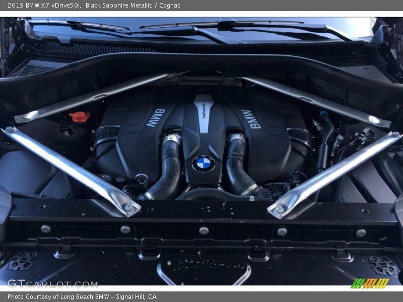  2019 X7 xDrive50i Engine - 4.4 Liter DI TwinPower Turbocharged DOHC 32-Valve VVT V8