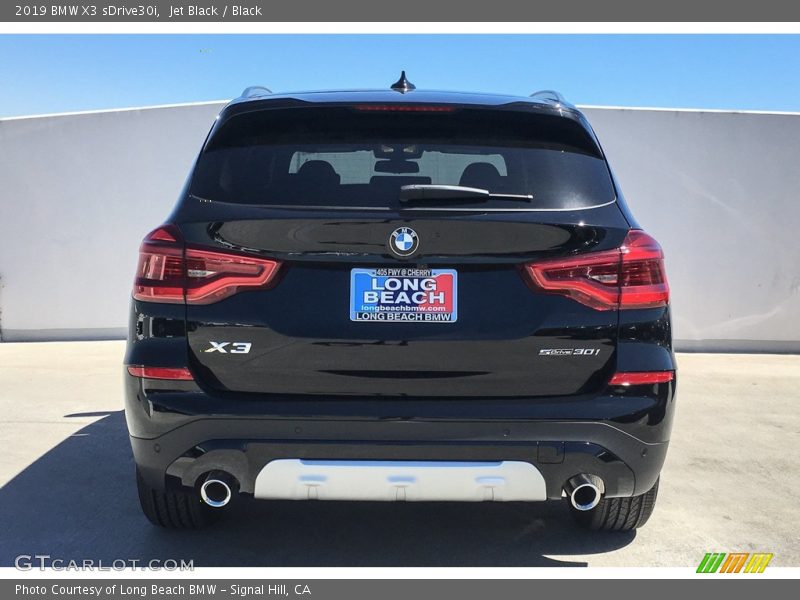 Jet Black / Black 2019 BMW X3 sDrive30i