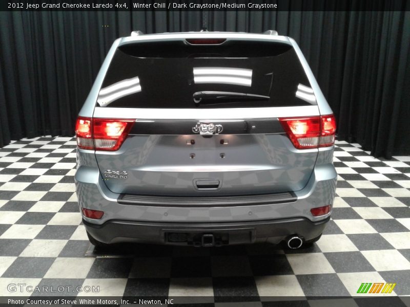 Winter Chill / Dark Graystone/Medium Graystone 2012 Jeep Grand Cherokee Laredo 4x4