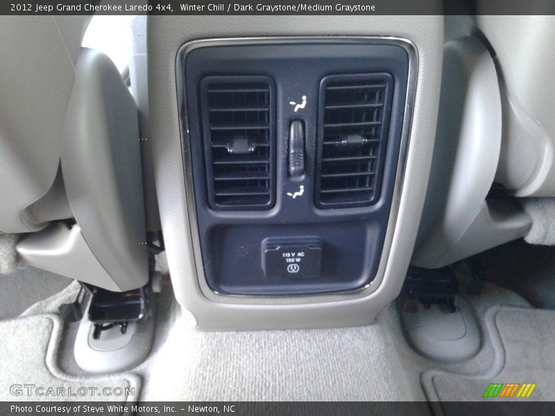 Winter Chill / Dark Graystone/Medium Graystone 2012 Jeep Grand Cherokee Laredo 4x4