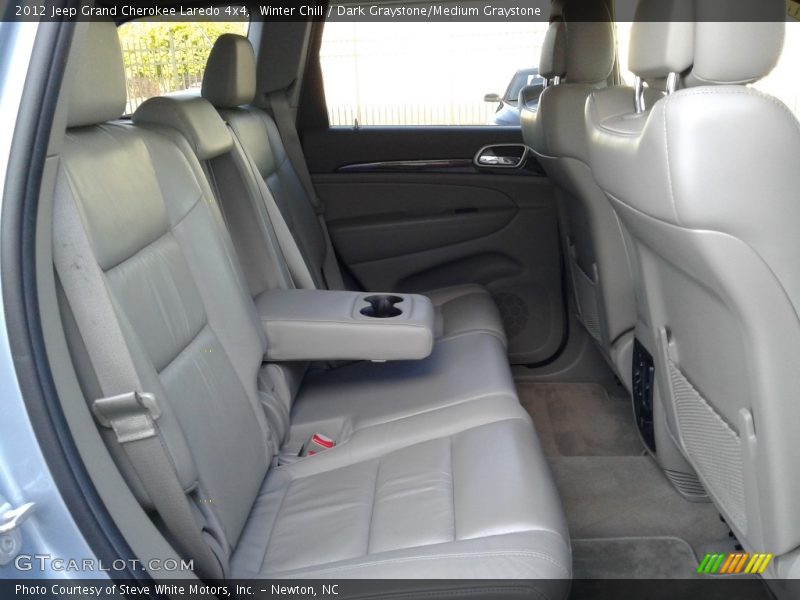 Winter Chill / Dark Graystone/Medium Graystone 2012 Jeep Grand Cherokee Laredo 4x4