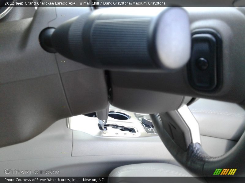 Winter Chill / Dark Graystone/Medium Graystone 2012 Jeep Grand Cherokee Laredo 4x4