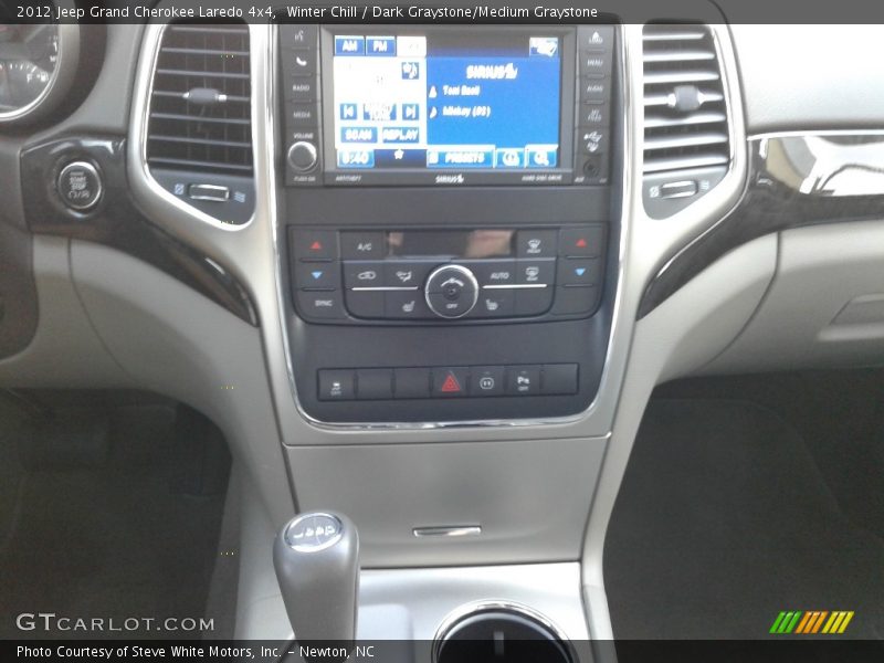 Winter Chill / Dark Graystone/Medium Graystone 2012 Jeep Grand Cherokee Laredo 4x4