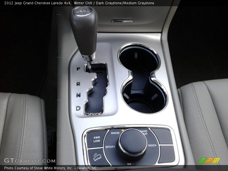 Winter Chill / Dark Graystone/Medium Graystone 2012 Jeep Grand Cherokee Laredo 4x4