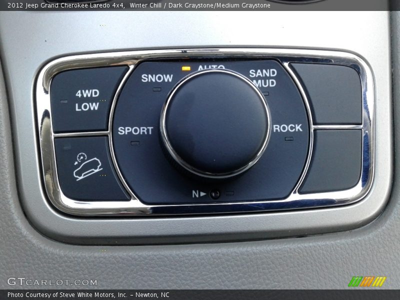 Winter Chill / Dark Graystone/Medium Graystone 2012 Jeep Grand Cherokee Laredo 4x4