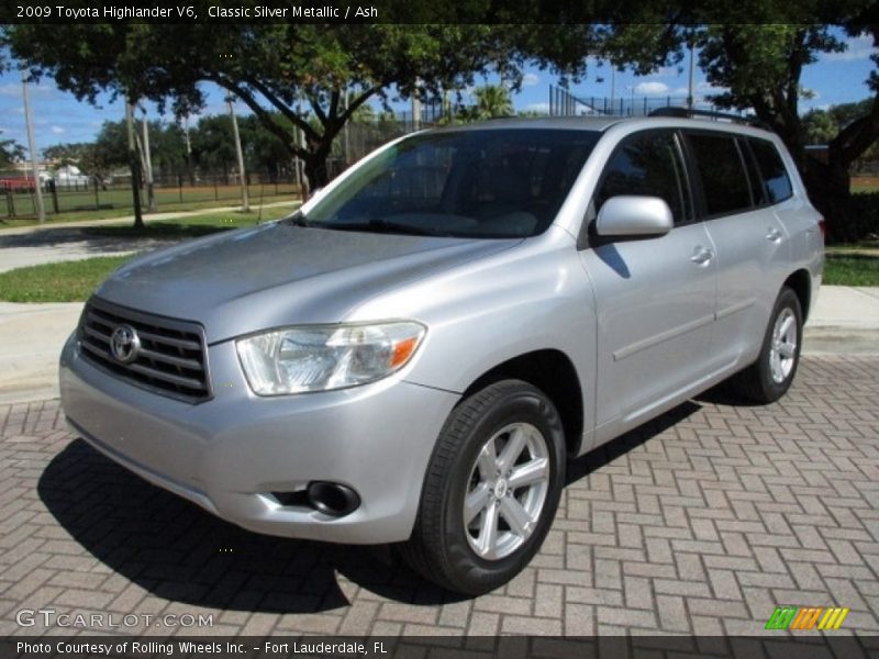 Classic Silver Metallic / Ash 2009 Toyota Highlander V6
