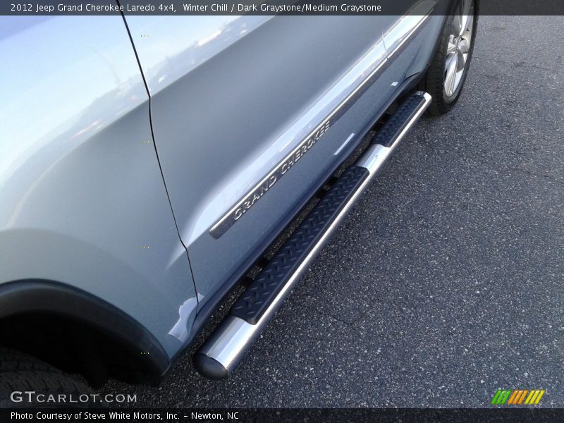 Winter Chill / Dark Graystone/Medium Graystone 2012 Jeep Grand Cherokee Laredo 4x4