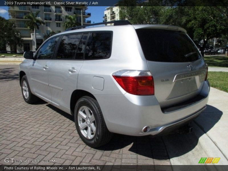 Classic Silver Metallic / Ash 2009 Toyota Highlander V6