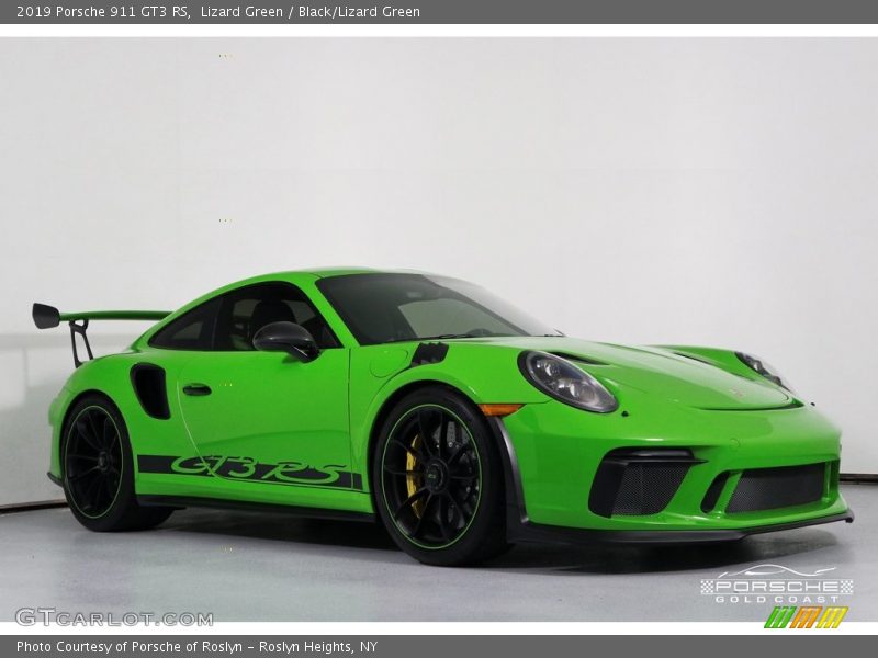 Lizard Green / Black/Lizard Green 2019 Porsche 911 GT3 RS