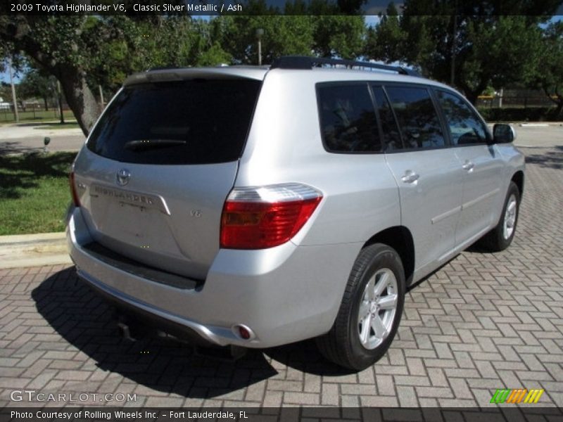 Classic Silver Metallic / Ash 2009 Toyota Highlander V6