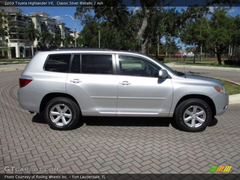 Classic Silver Metallic / Ash 2009 Toyota Highlander V6