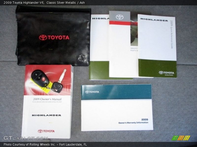 Classic Silver Metallic / Ash 2009 Toyota Highlander V6