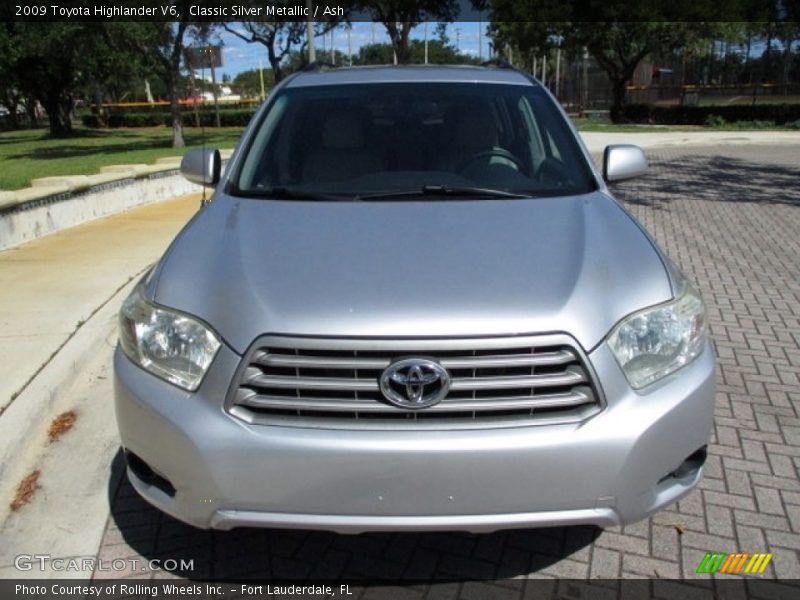Classic Silver Metallic / Ash 2009 Toyota Highlander V6