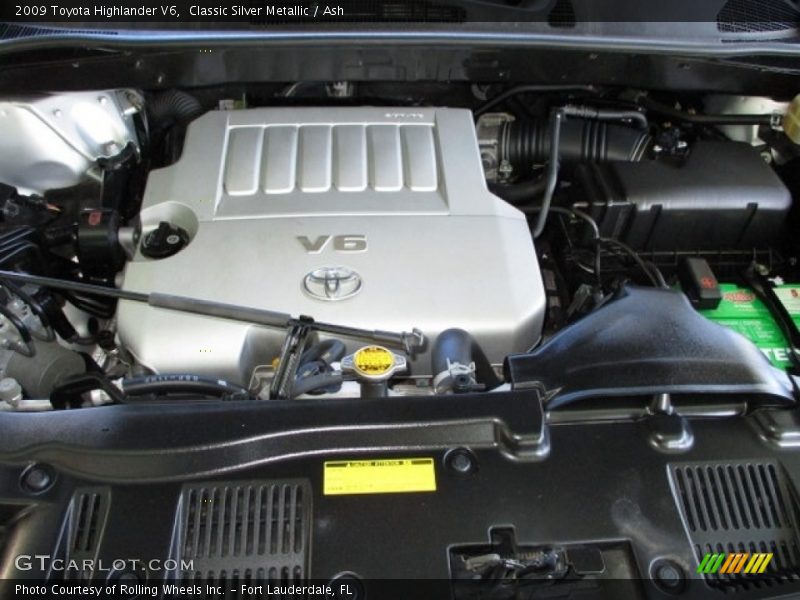 Classic Silver Metallic / Ash 2009 Toyota Highlander V6