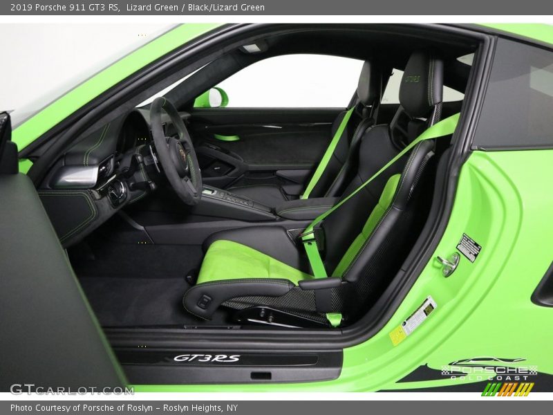  2019 911 GT3 RS Black/Lizard Green Interior
