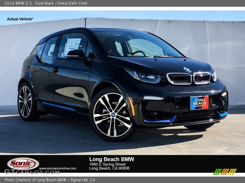 Fluid Black / Deka Dark Cloth 2019 BMW i3 S