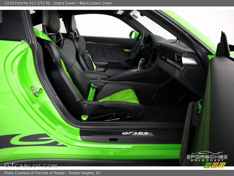 Lizard Green / Black/Lizard Green 2019 Porsche 911 GT3 RS