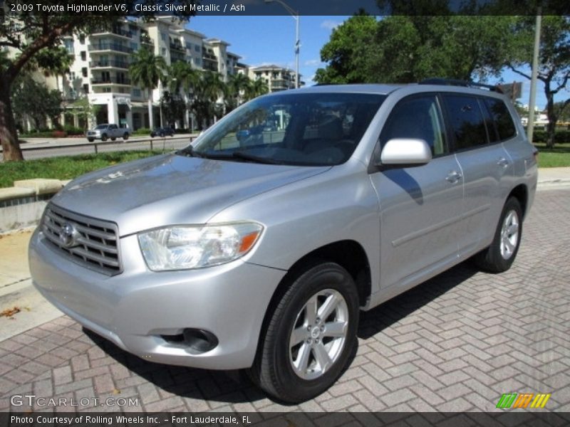 Classic Silver Metallic / Ash 2009 Toyota Highlander V6