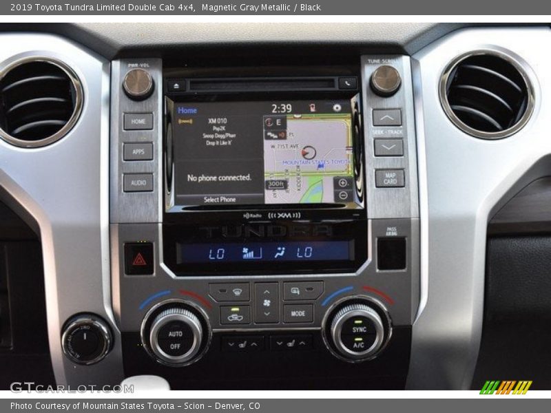 Magnetic Gray Metallic / Black 2019 Toyota Tundra Limited Double Cab 4x4