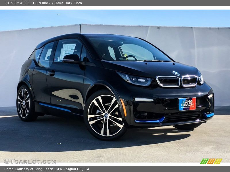 Fluid Black / Deka Dark Cloth 2019 BMW i3 S