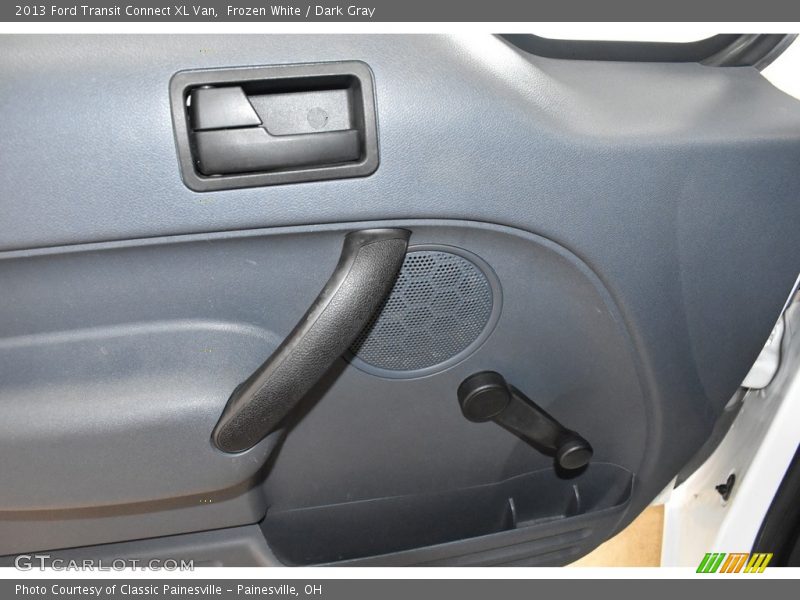 Frozen White / Dark Gray 2013 Ford Transit Connect XL Van