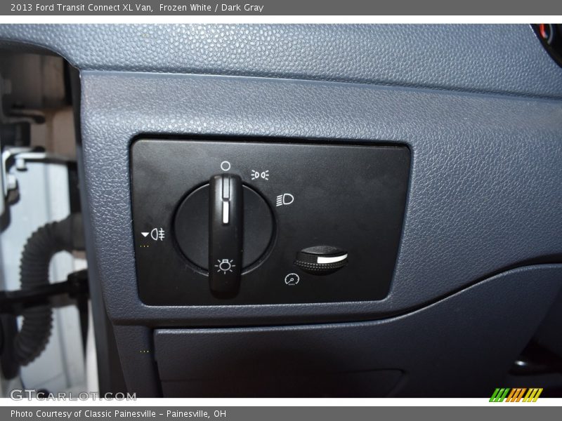 Frozen White / Dark Gray 2013 Ford Transit Connect XL Van