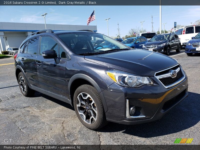 Dark Gray Metallic / Black 2016 Subaru Crosstrek 2.0i Limited