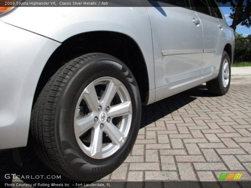 Classic Silver Metallic / Ash 2009 Toyota Highlander V6