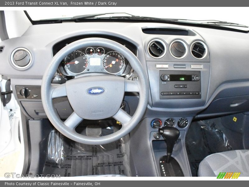 Frozen White / Dark Gray 2013 Ford Transit Connect XL Van