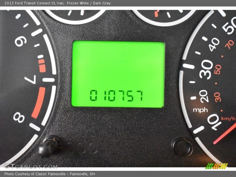Frozen White / Dark Gray 2013 Ford Transit Connect XL Van