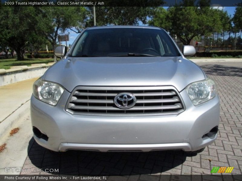 Classic Silver Metallic / Ash 2009 Toyota Highlander V6
