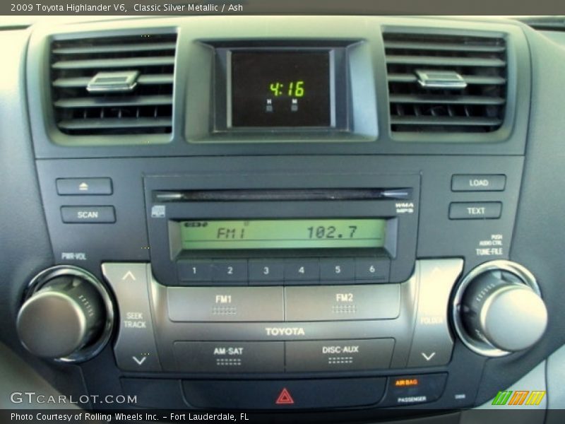 Classic Silver Metallic / Ash 2009 Toyota Highlander V6