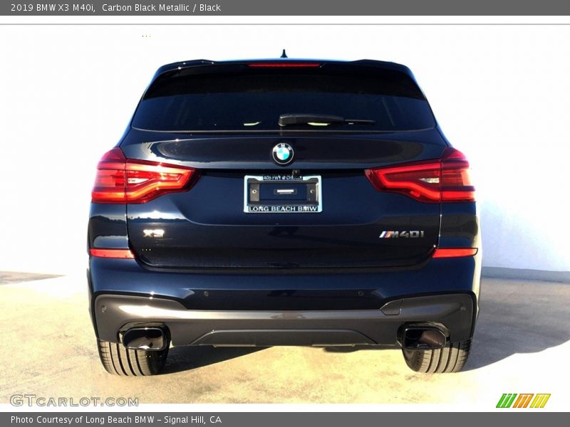 Carbon Black Metallic / Black 2019 BMW X3 M40i