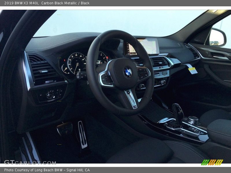 Carbon Black Metallic / Black 2019 BMW X3 M40i
