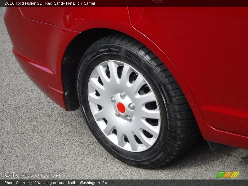 Red Candy Metallic / Camel 2010 Ford Fusion SE