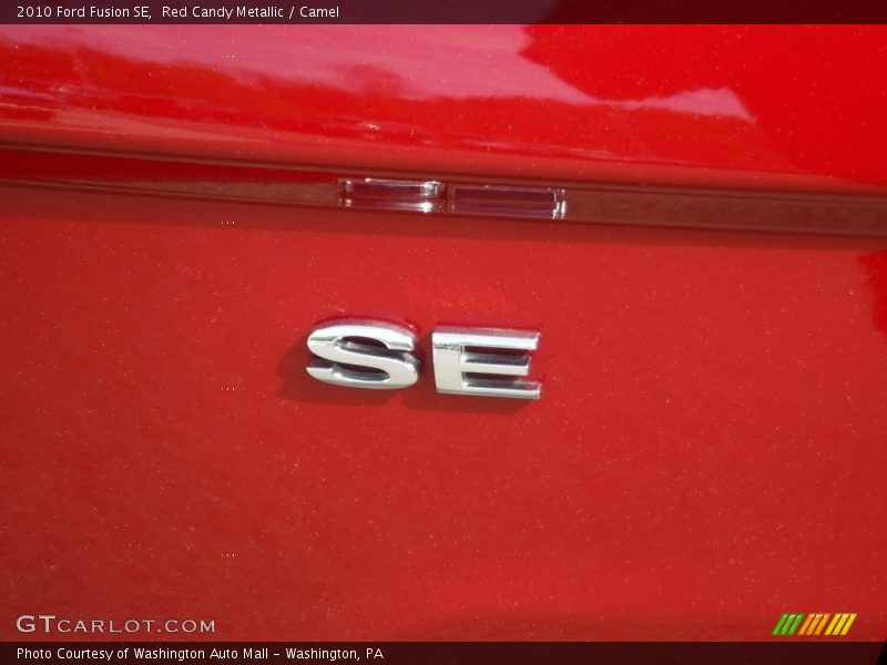 Red Candy Metallic / Camel 2010 Ford Fusion SE