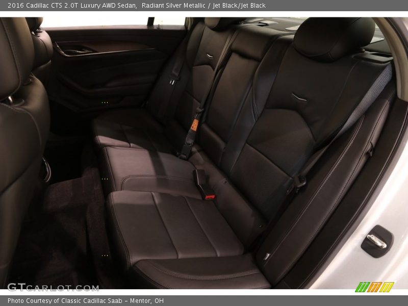 Radiant Silver Metallic / Jet Black/Jet Black 2016 Cadillac CTS 2.0T Luxury AWD Sedan