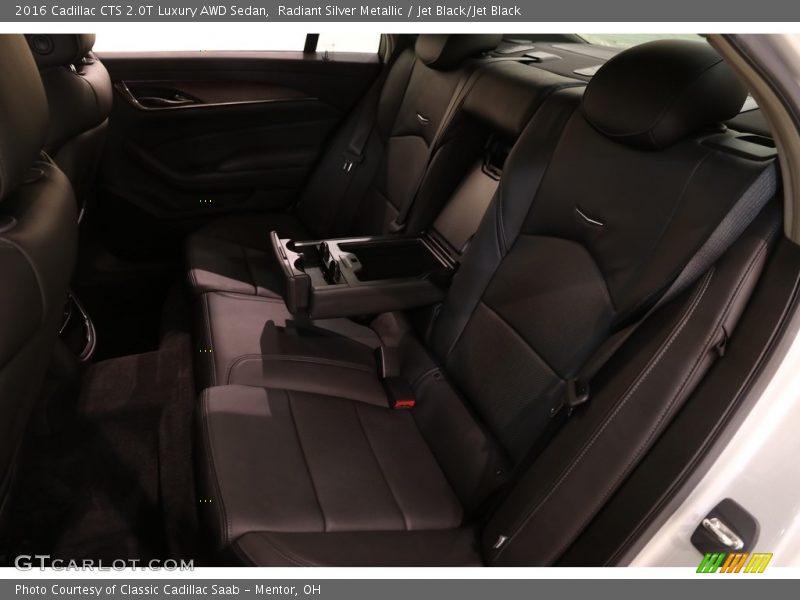 Radiant Silver Metallic / Jet Black/Jet Black 2016 Cadillac CTS 2.0T Luxury AWD Sedan