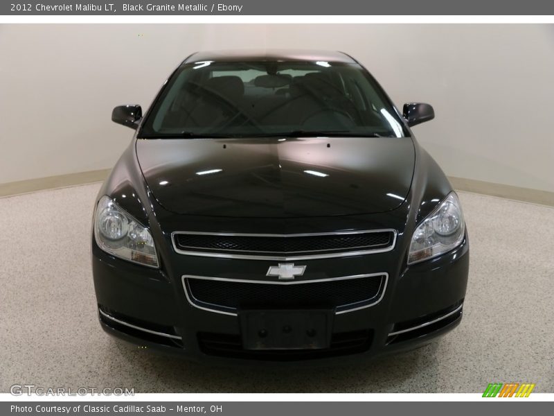 Black Granite Metallic / Ebony 2012 Chevrolet Malibu LT