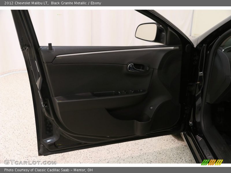Black Granite Metallic / Ebony 2012 Chevrolet Malibu LT