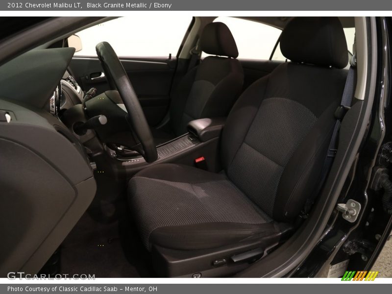 Black Granite Metallic / Ebony 2012 Chevrolet Malibu LT