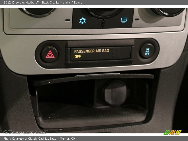 Black Granite Metallic / Ebony 2012 Chevrolet Malibu LT